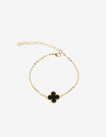 Pulseira Trevo Black