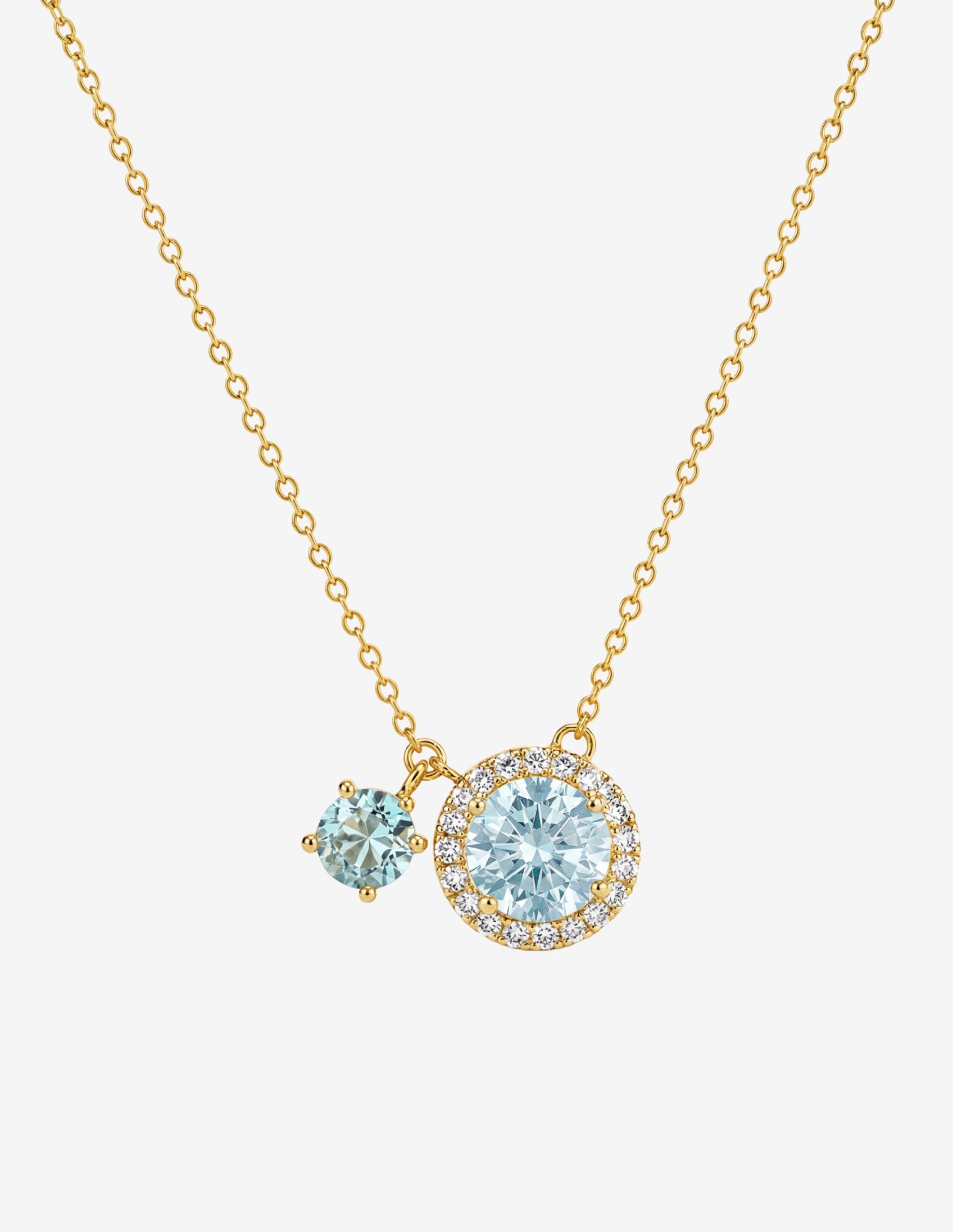 Colar Aura Azul