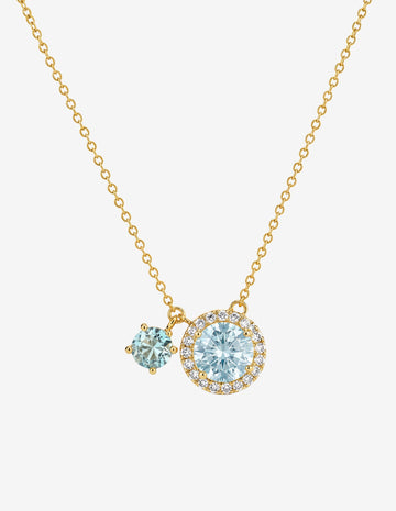 Colar Aura Azul