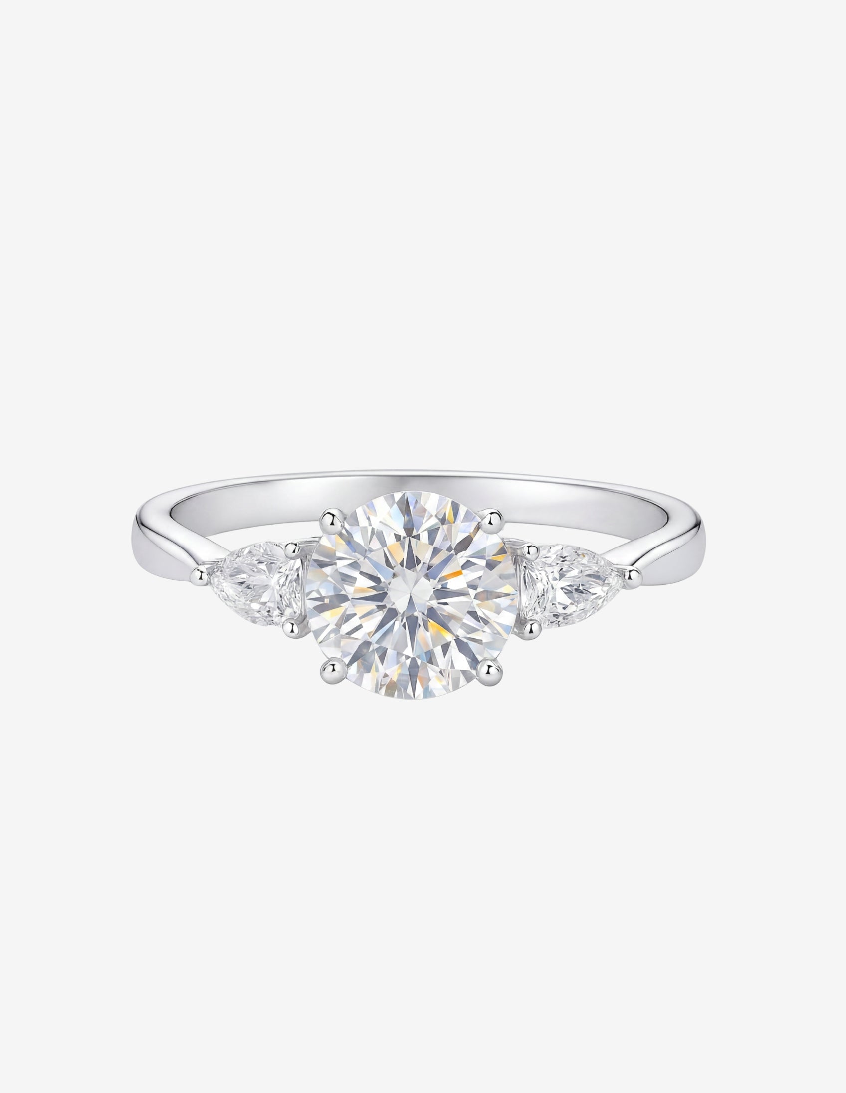 Anel Moissanite 8mm. 3