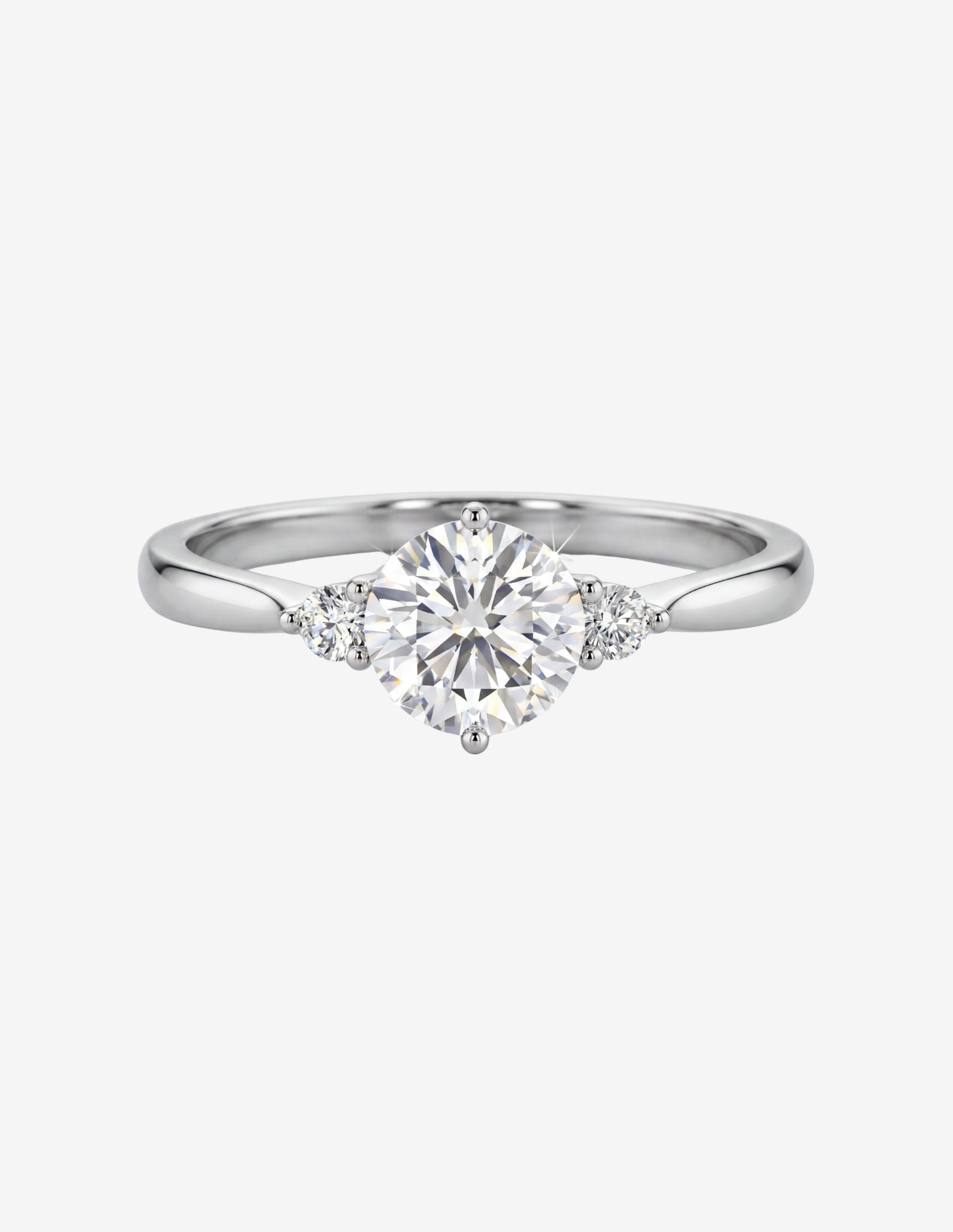 Anel Moissanite 6mm (A)
