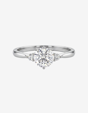 Anel Moissanite 6mm (A)