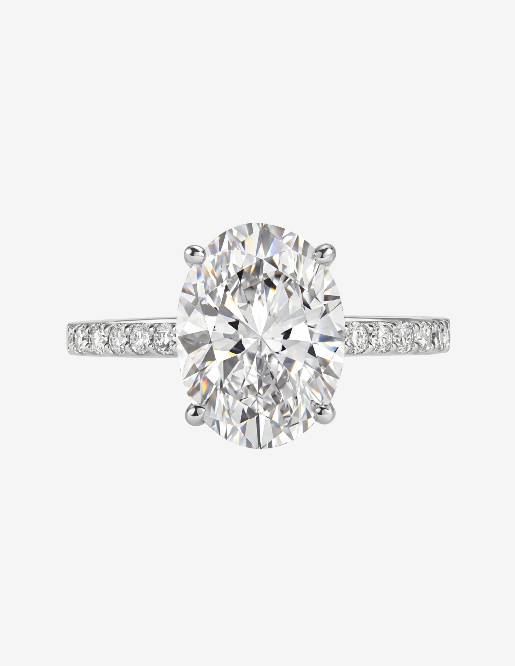 Anel Moissanite 5mm