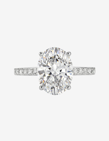 Anel Moissanite 5mm