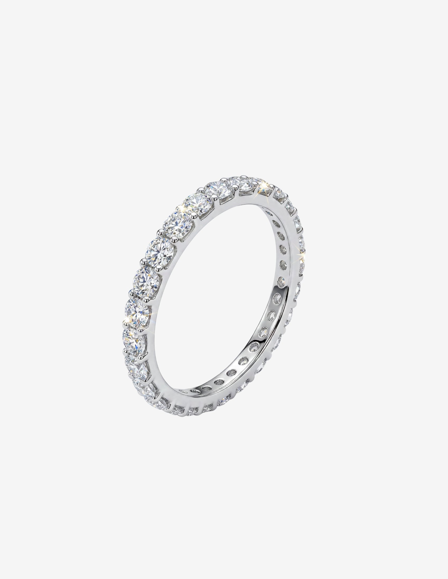 Anel Moissanite 2mm