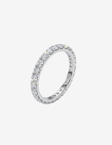 Anel Moissanite 2mm