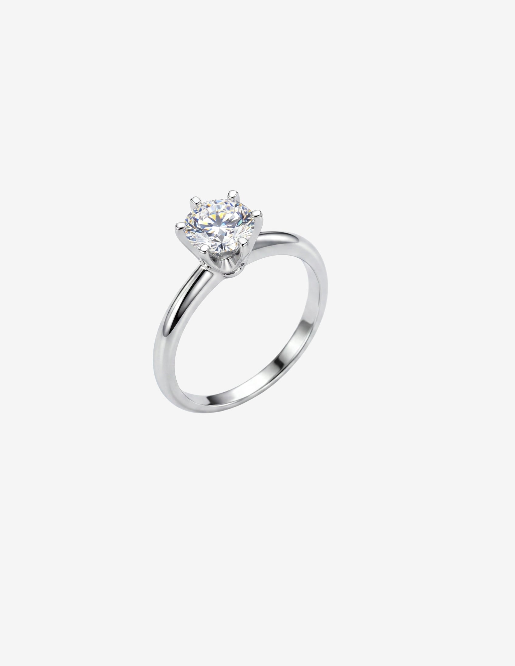 Anel Moissanite 8mm
