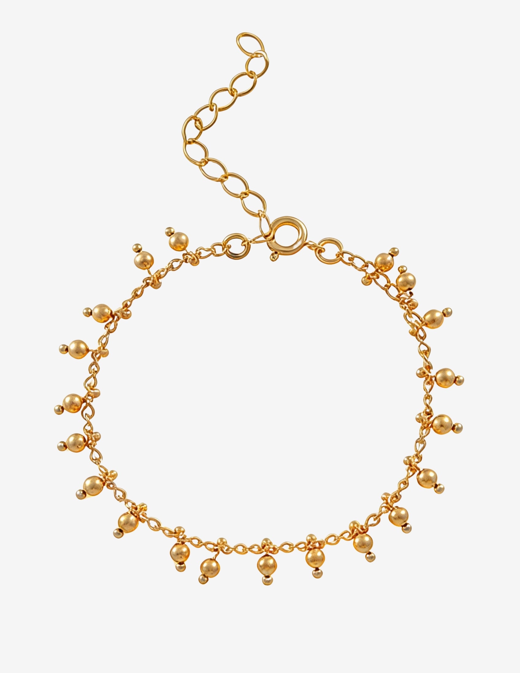 Pulseira Bolinhas Penduradas