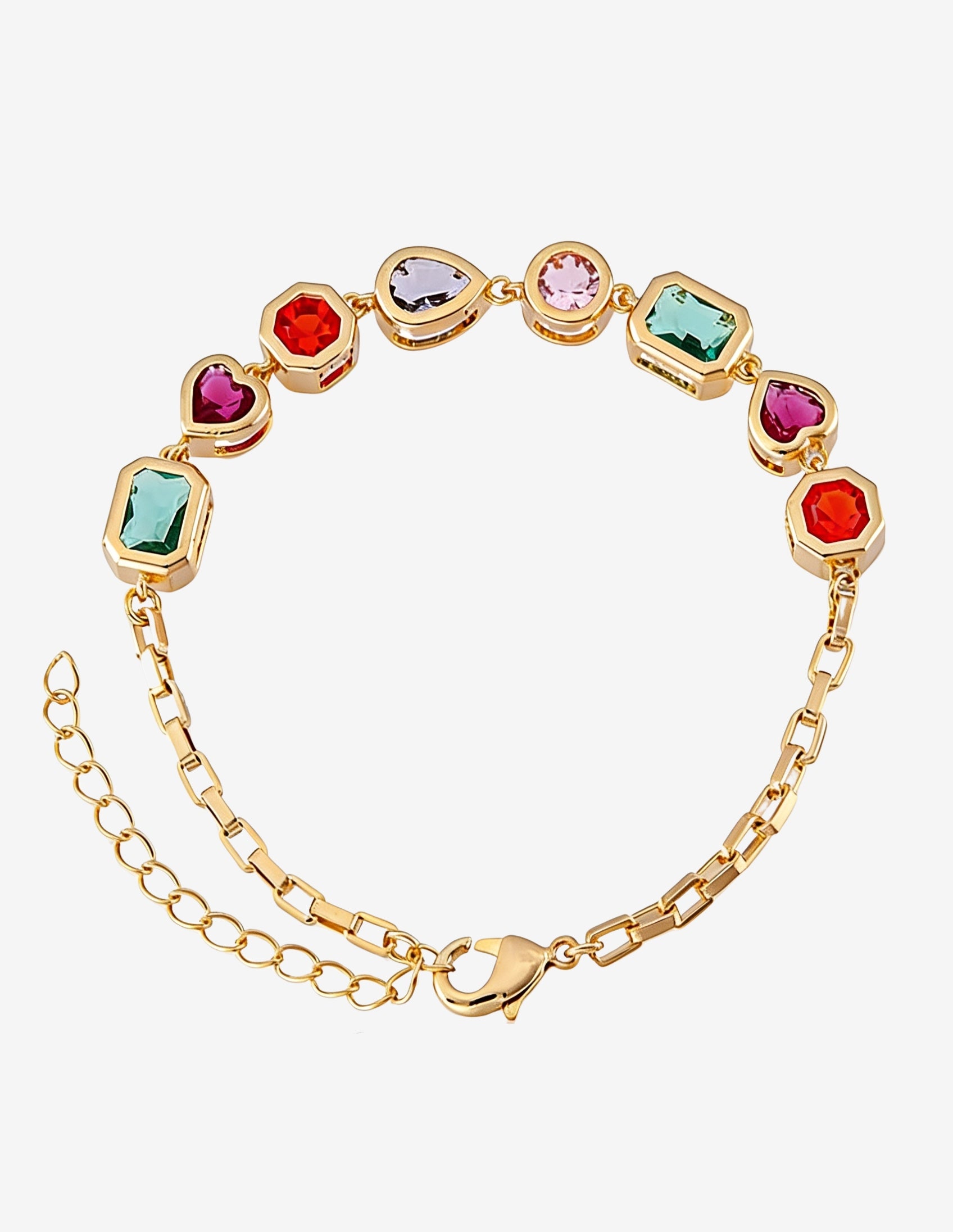 Pulseira Pedras Coloridas
