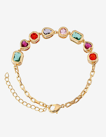 Pulseira Pedras Coloridas