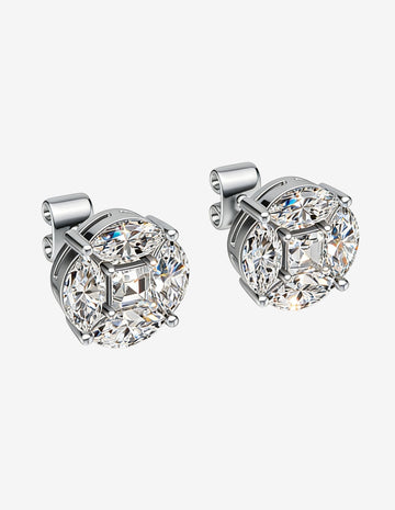 Brinco Moissanite 3x6mm