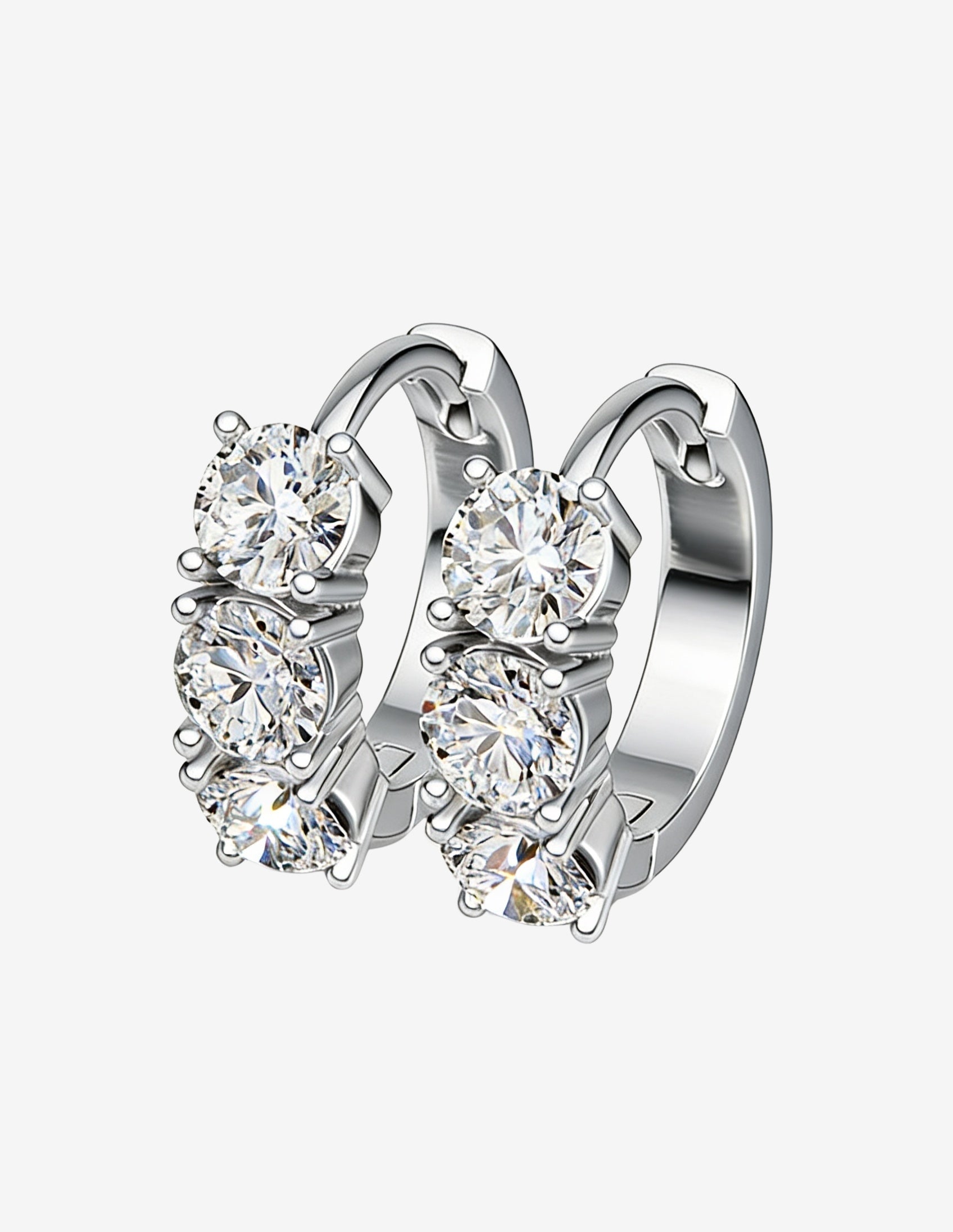 Brinco Moissanite 4mm
