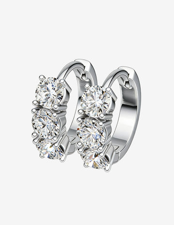 Brinco Moissanite 4mm