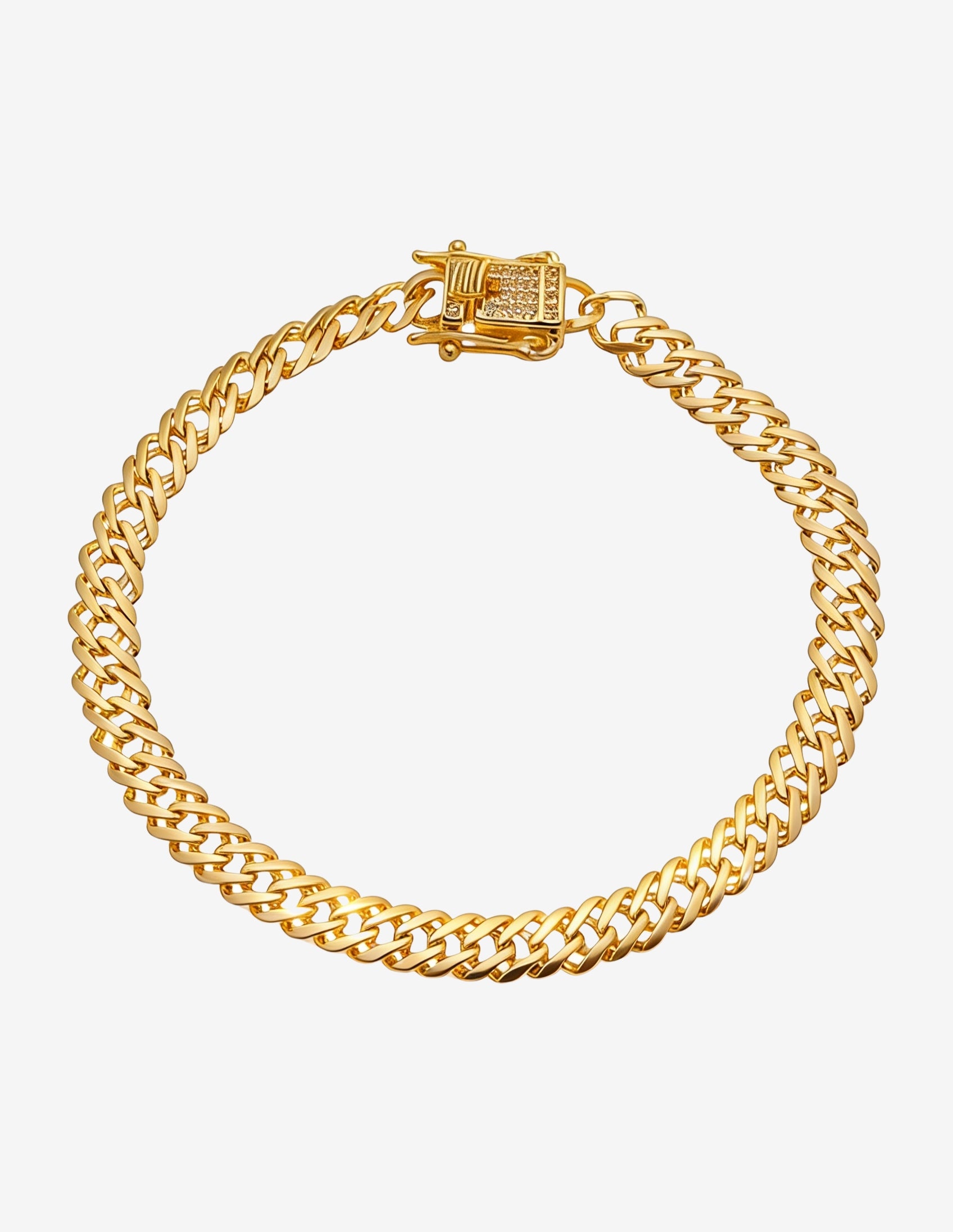 Pulseira Cravejada Grumet