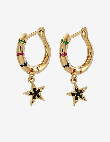 Brinco Argola Estrela
