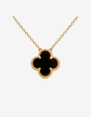 Colar Trevo Black