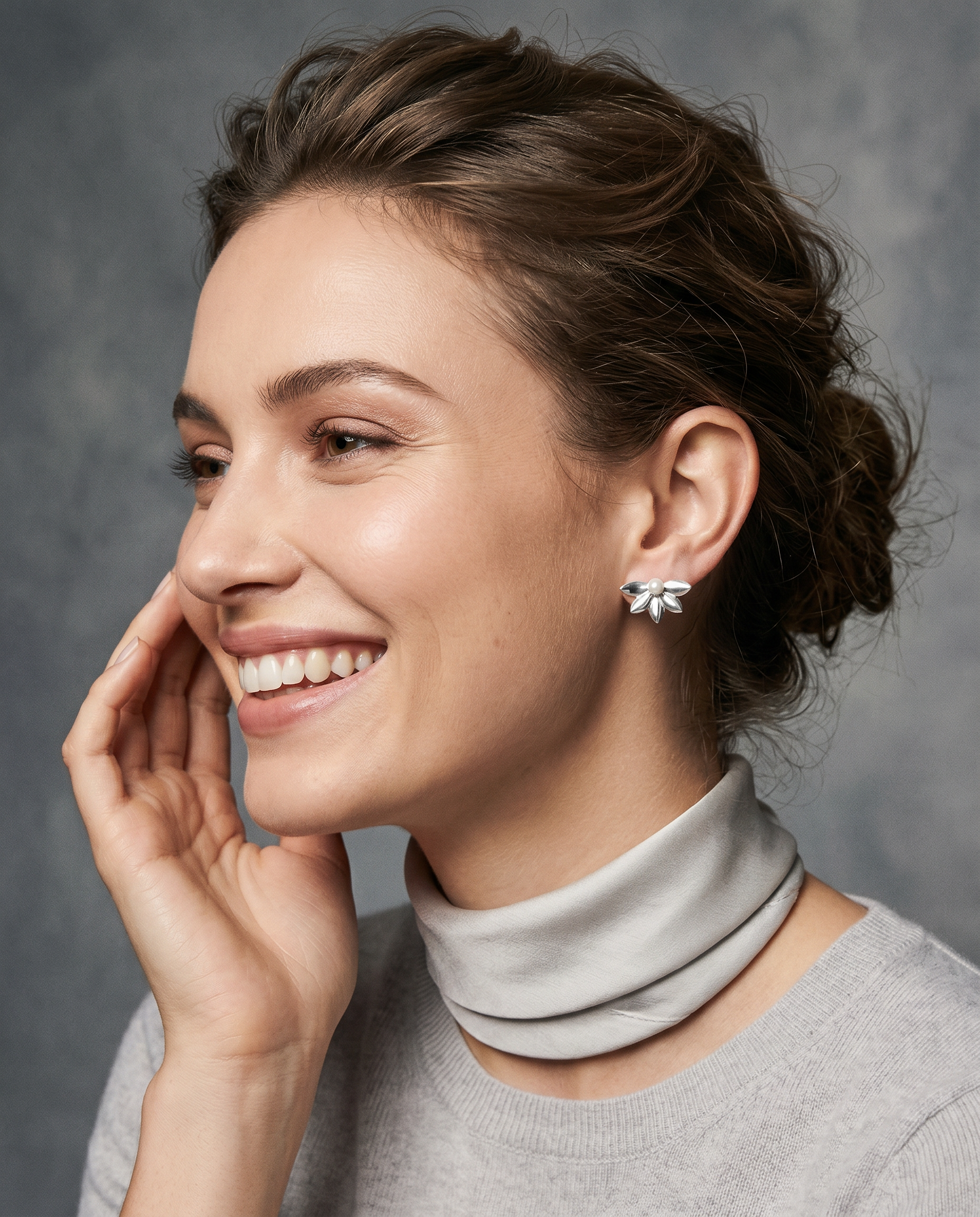Brinco EarCuff Flor
