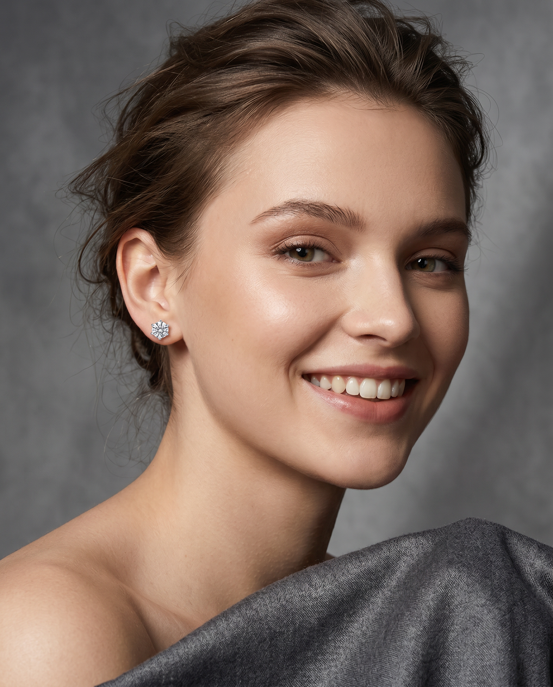Brinco Moissanite 6mm