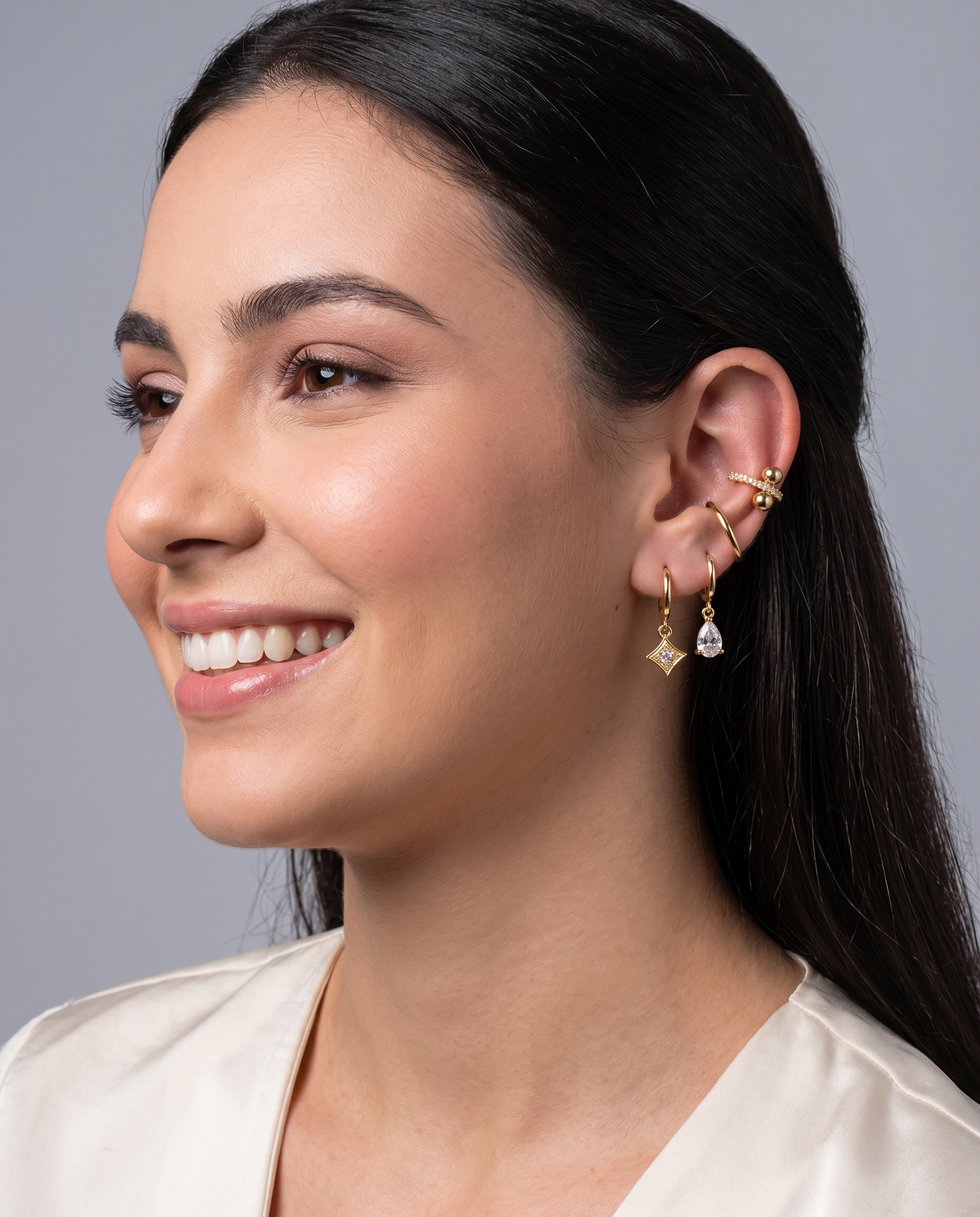 Piercing Fake 2 bolinhas